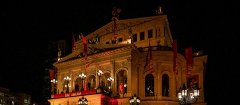 Die Alte Oper in Frankfurter am Main 