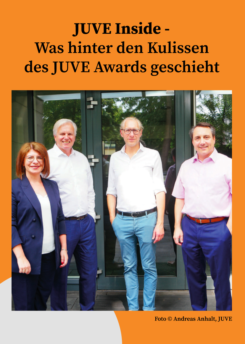 JUVE Inside – Was hinter den Kulissen des JUVE Awards geschieht