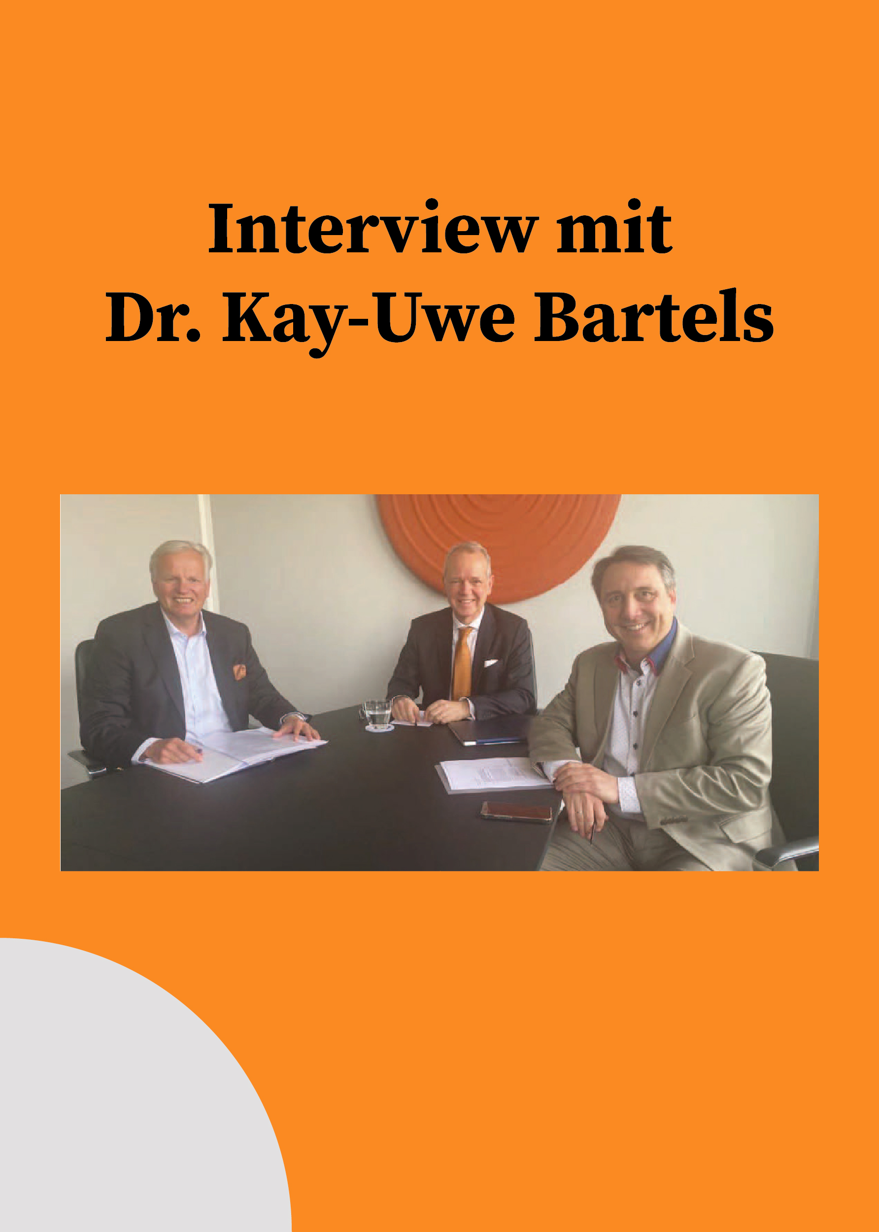 Let’s Talk About Money – Gewinnverteilung in Kanzleien. Interview mit Dr. Kay-Uwe Bartels 
